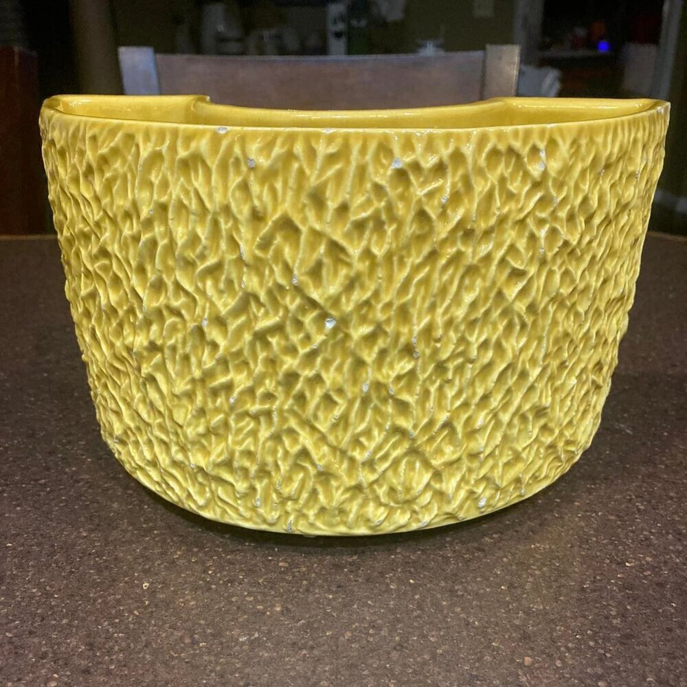 Vintage Beacon Pottery TV Lamp Planter with no lamp.